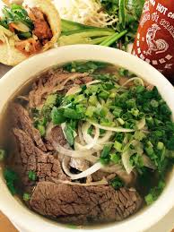 Lee's Bakery signature dishes Banh Mi Dac Biet (Special Combination)Pho Tai (Rare Steak Noodle Soup)Avocado SmoothieBanh Mi Ga (Grilled Chicken)